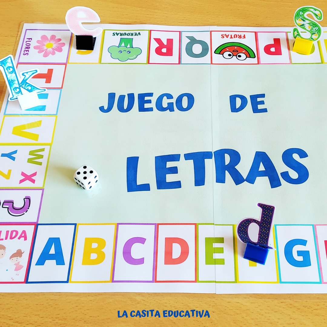 5 juegos con letras para infantil