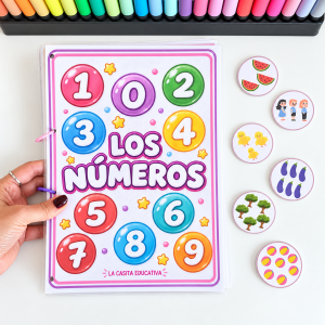Los números del 1 al 10 – Pack manipulativo de matemáticas para Infantil