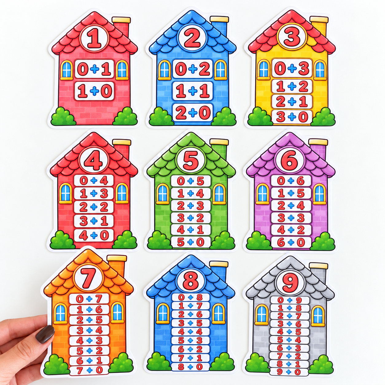 Los números del 1 al 10 – Pack manipulativo de matemáticas para Infantil - Imagen 5
