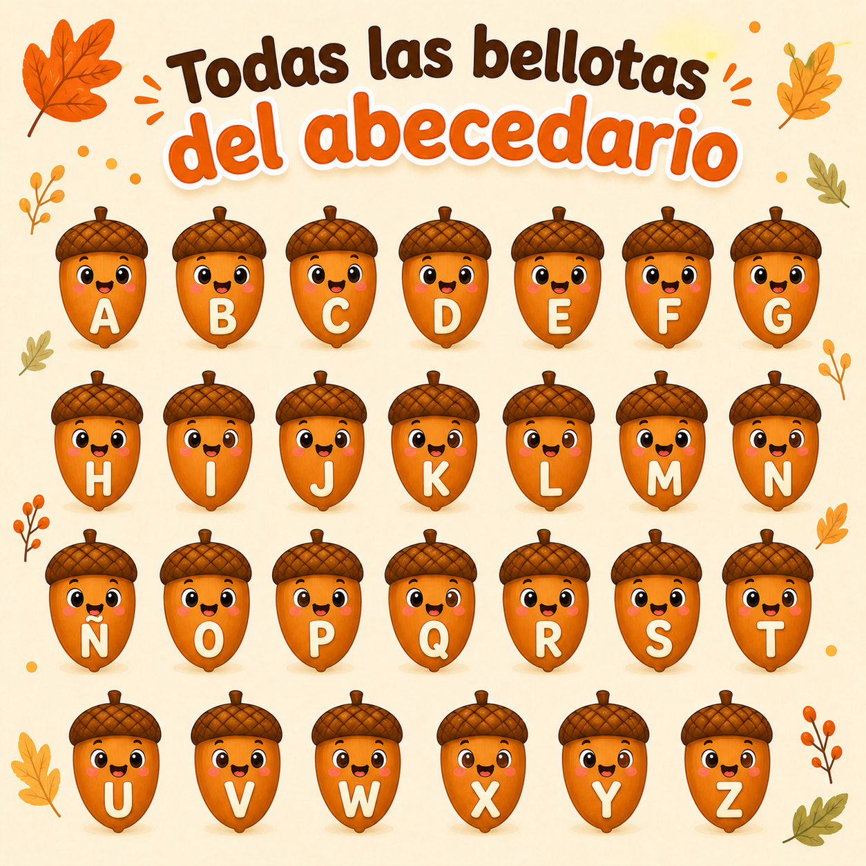 La Ardilla Comilona | Juego de letras y abecedario infantil - Imagen 2