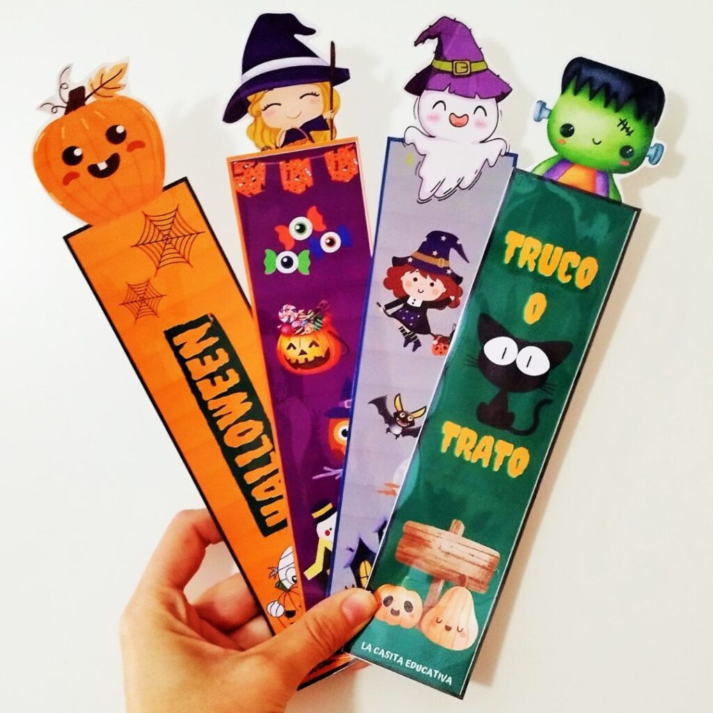 Puntos de libro Halloween
