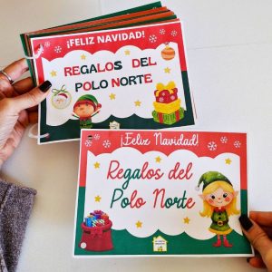 Mini libro comprensión regalos