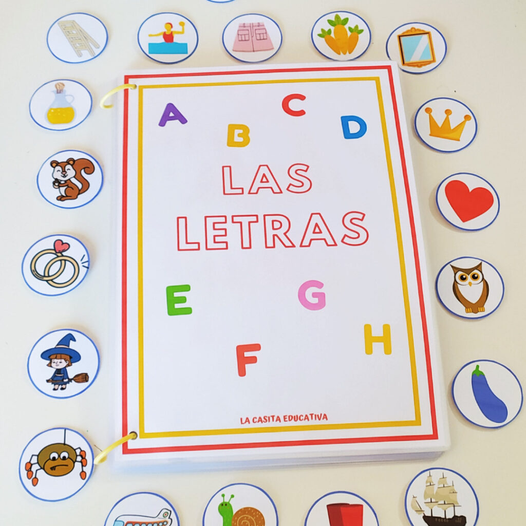 Libro Letras Libro de las letras - La Casita Educativa