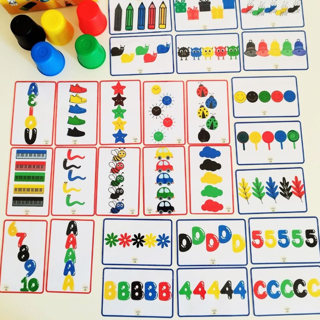Juego de tarjetas de aprendizaje de matemáticas aritméticas para niños Juego de tarjetas de aprendizaje de matemáticas aritméticas para niños