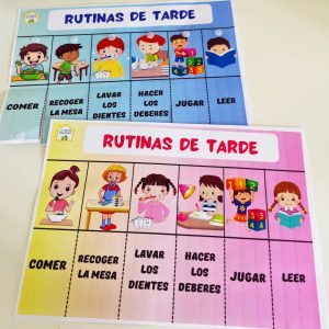 Rutinas tarde