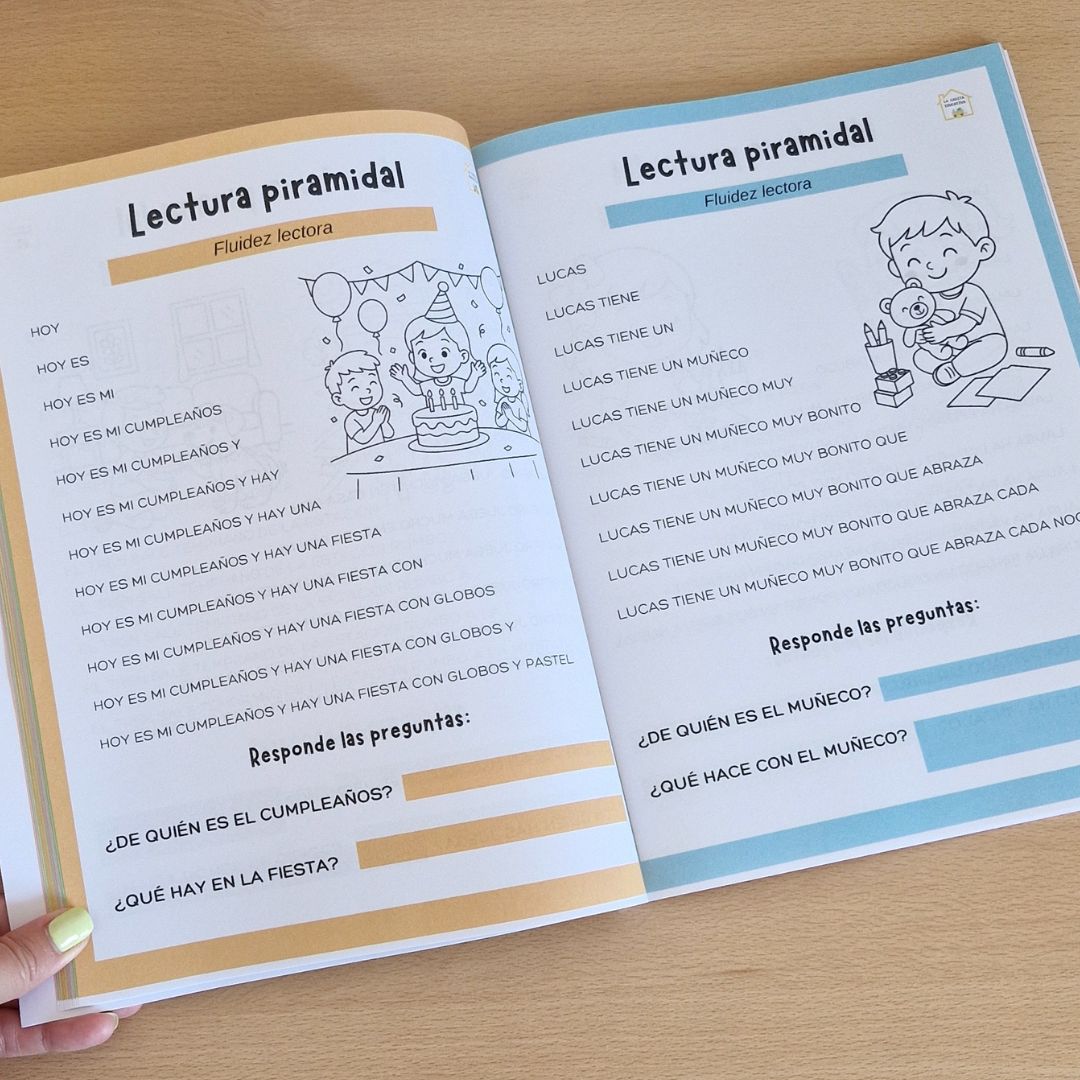 Libro de lectura forma pirámide - Imagen 3