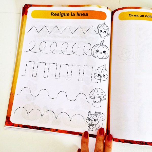 Libro de actividades de otoño