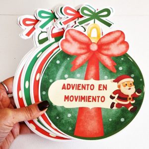 Calendario de adviento de gimnasia