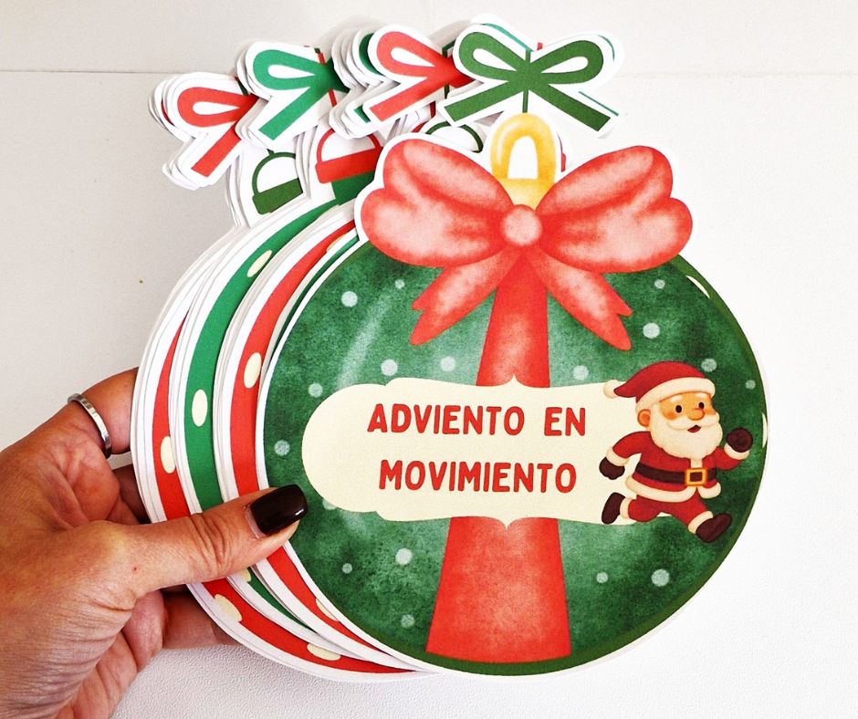 Calendario de adviento de gimnasia