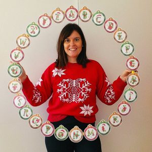 jUEGO EDUCATIVO PASA PALABRA DE NAVIDAD