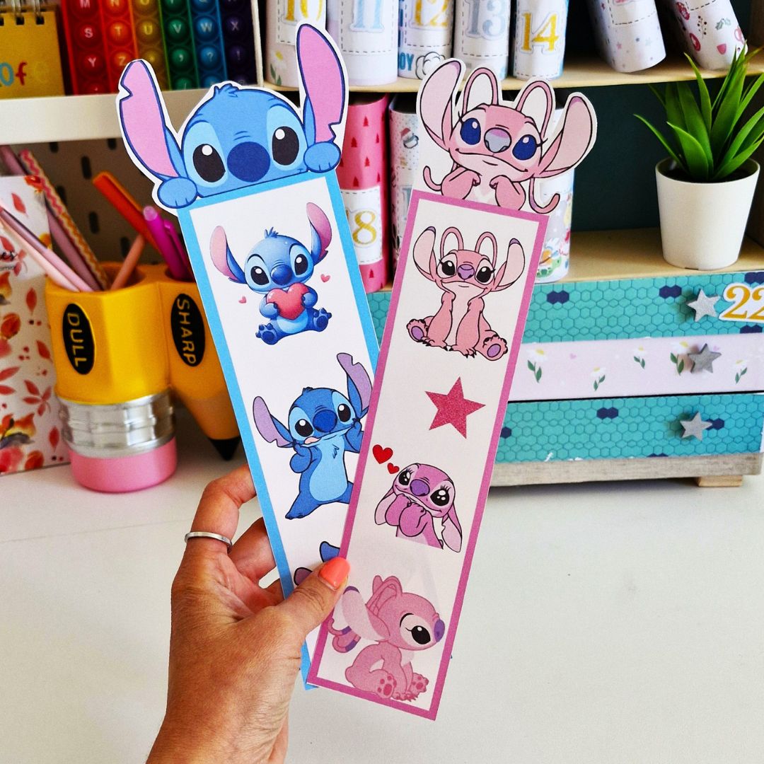 Marcapáginas Stitch