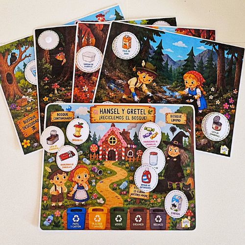 Hansel y Gretel reciclan el bosque - Imagen 3
