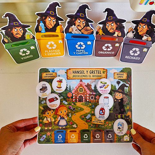 El reciclaje con cuento clásico en infantil y primaria