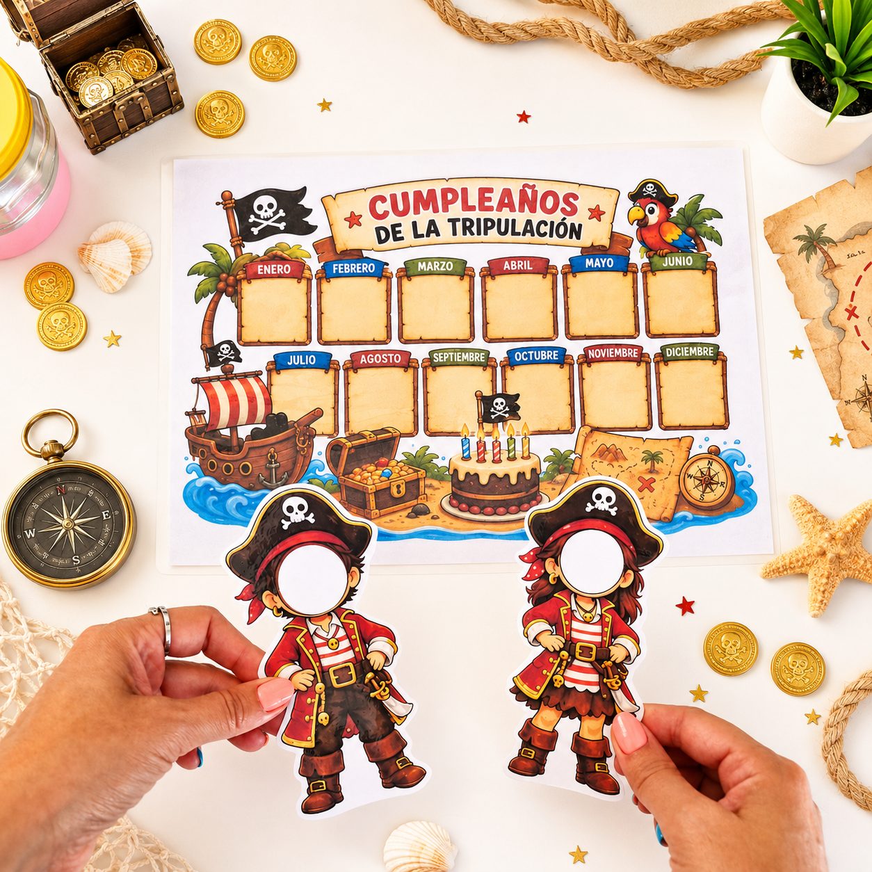 Decoración pirata para el aula - Imagen 7