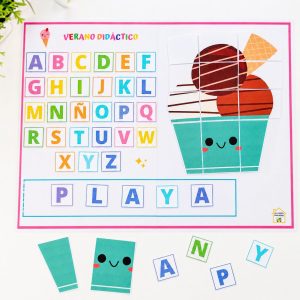 Juego de letras verano