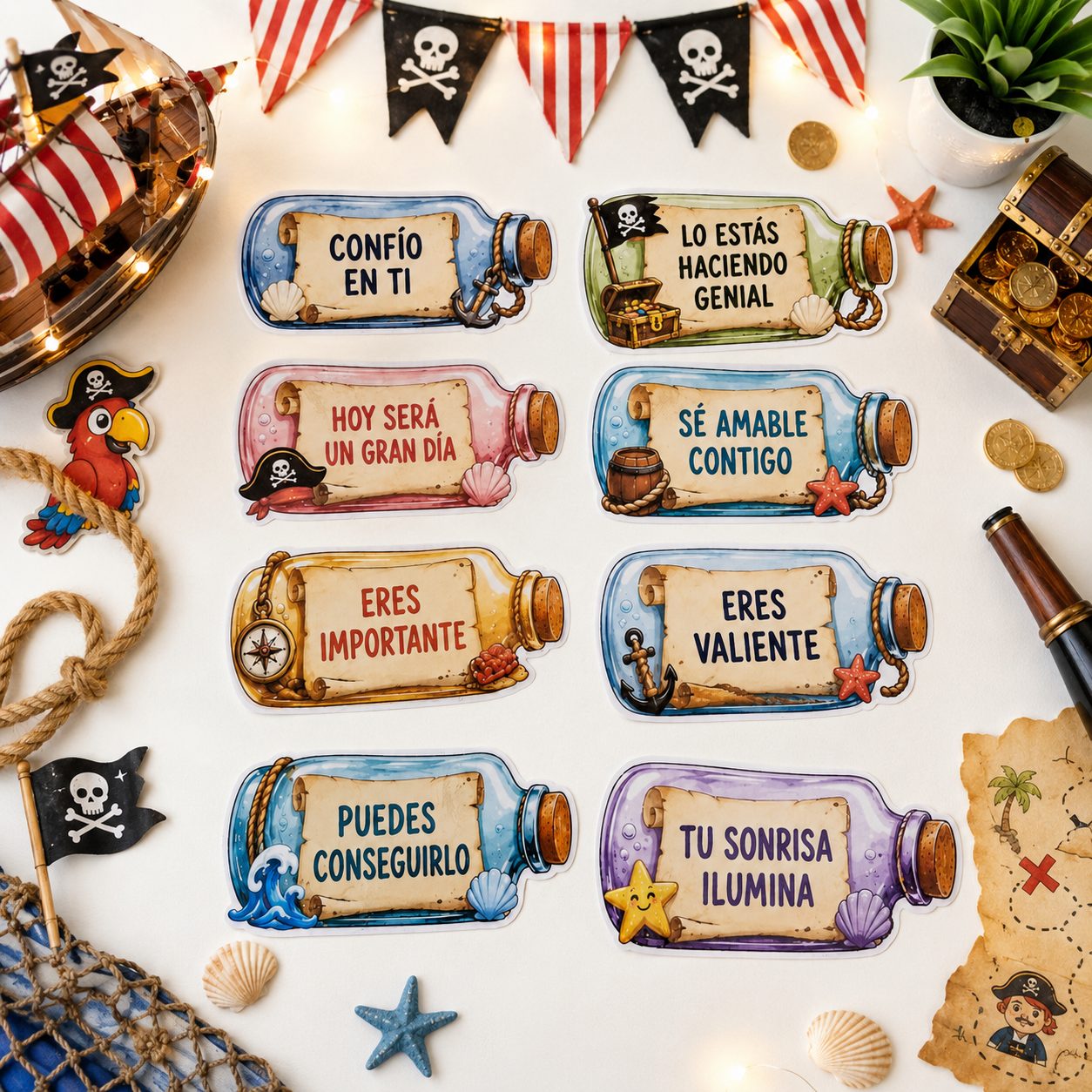 Decoración pirata para el aula - Imagen 8
