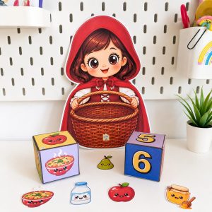 Juego de Caperucita Roja para Infantil | Conteo y números